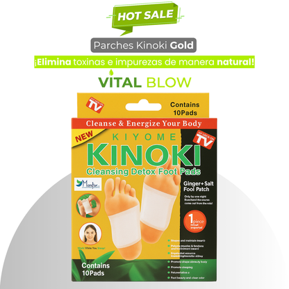 Parches Kinoki GOLD