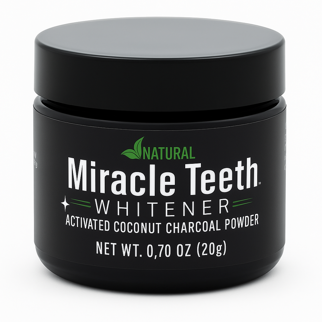 Blanqueador Dental Natural Carbón Coco