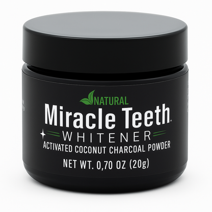 Blanqueador Dental Natural Carbón Coco